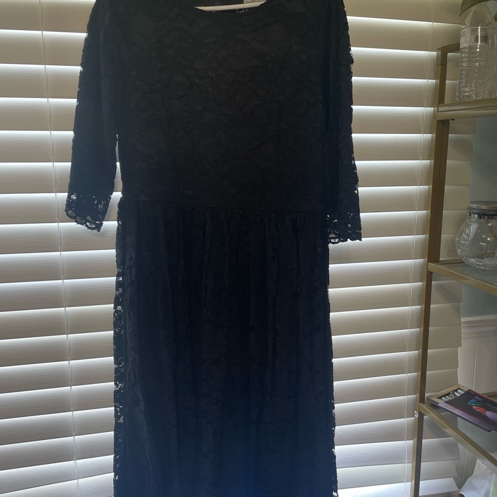 Dainty Jewells Black  Sheath Midi Dress